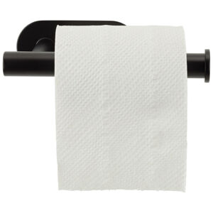 Držák Na Toaletní Papír Vyrobeno Z Kovu V Černé