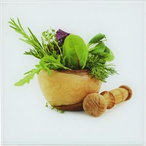 Obraz skleněný Fresh kitchen Herbs