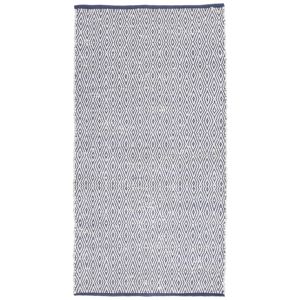 Ručně Tkaný koberec Carmen 1, 60/120cm, Tm.modrá